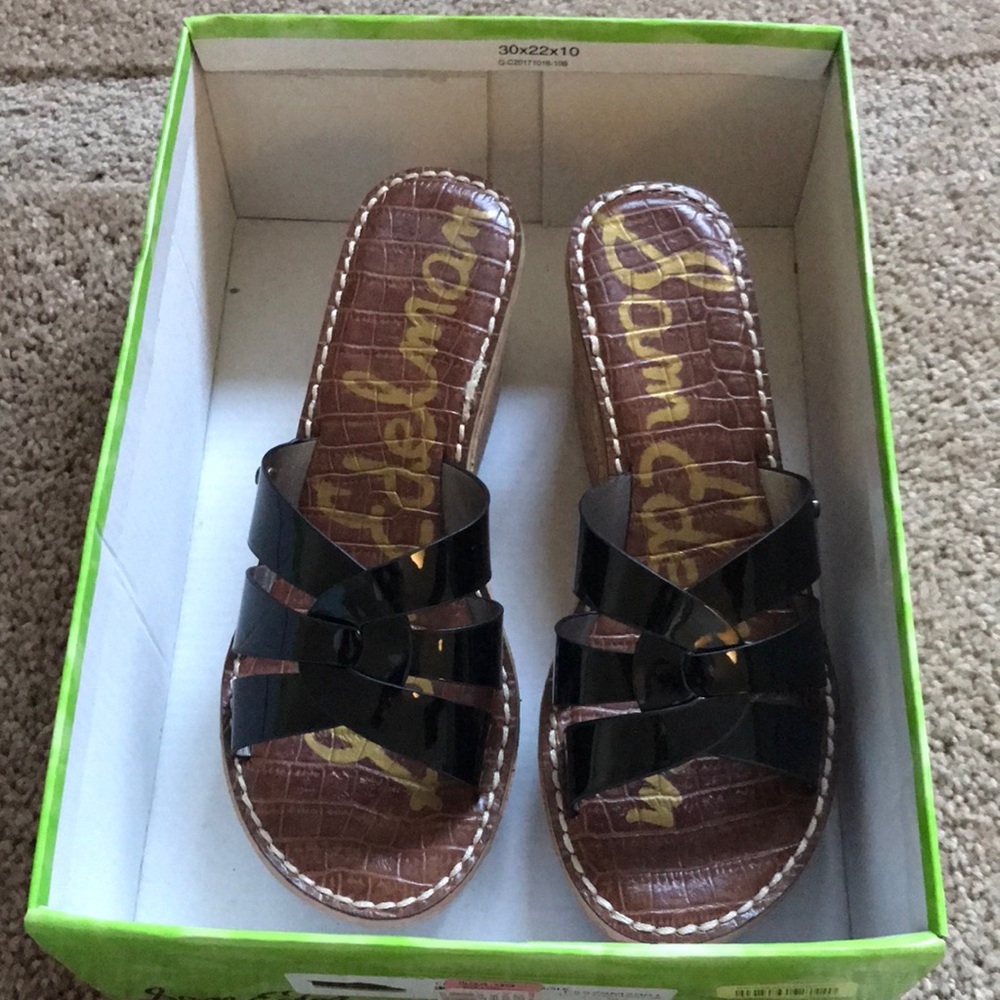 Sam Edelman wedge sandals Size 7.5